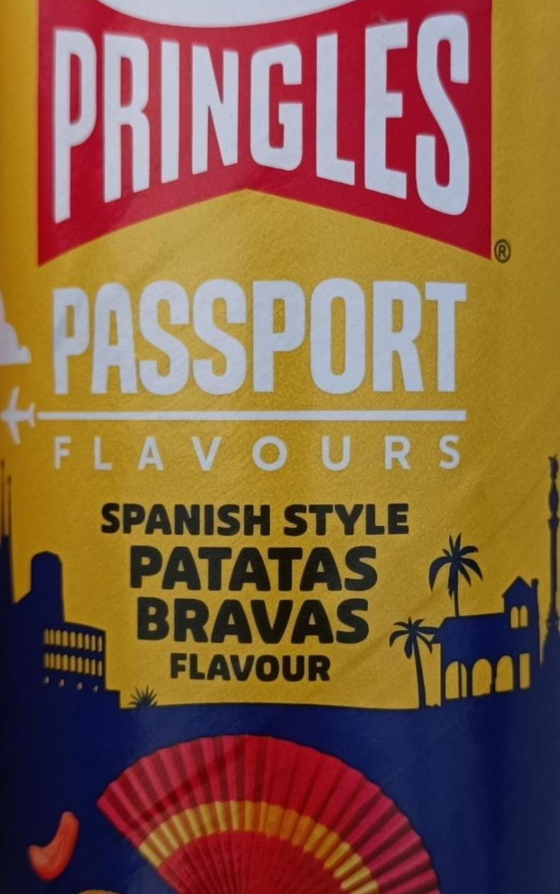 Фото - Passport flavour spanish style patatas bravas flavour Pringles