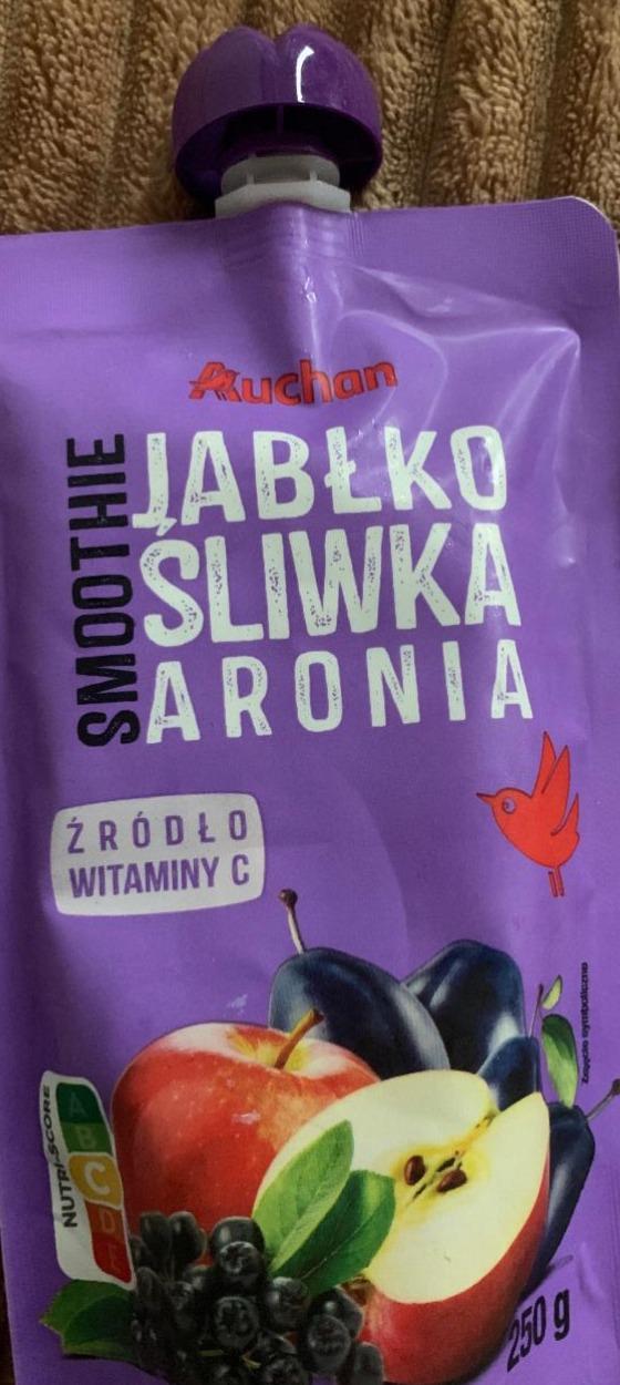 Фото - Smoothie jabłko śliwka aronia Auchan