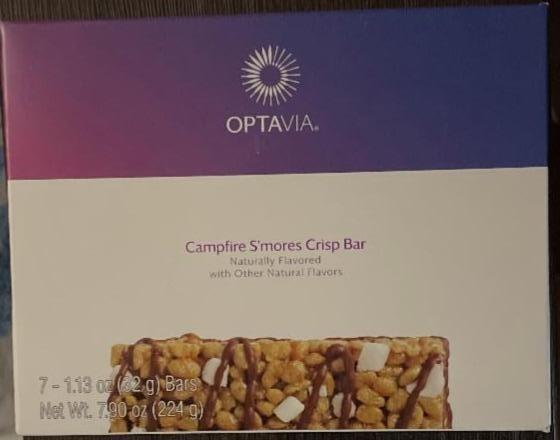 Фото - Батончик Campfire S'mores Crisp Bar Optavia