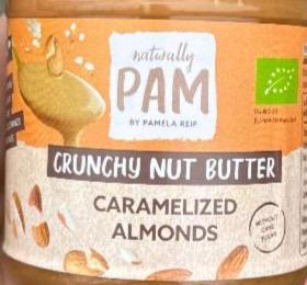 Фото - Crunchy nut butter caramelized almonds Naturally Pam