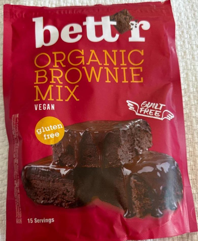 Фото - Organic Brownie mix Bett’r