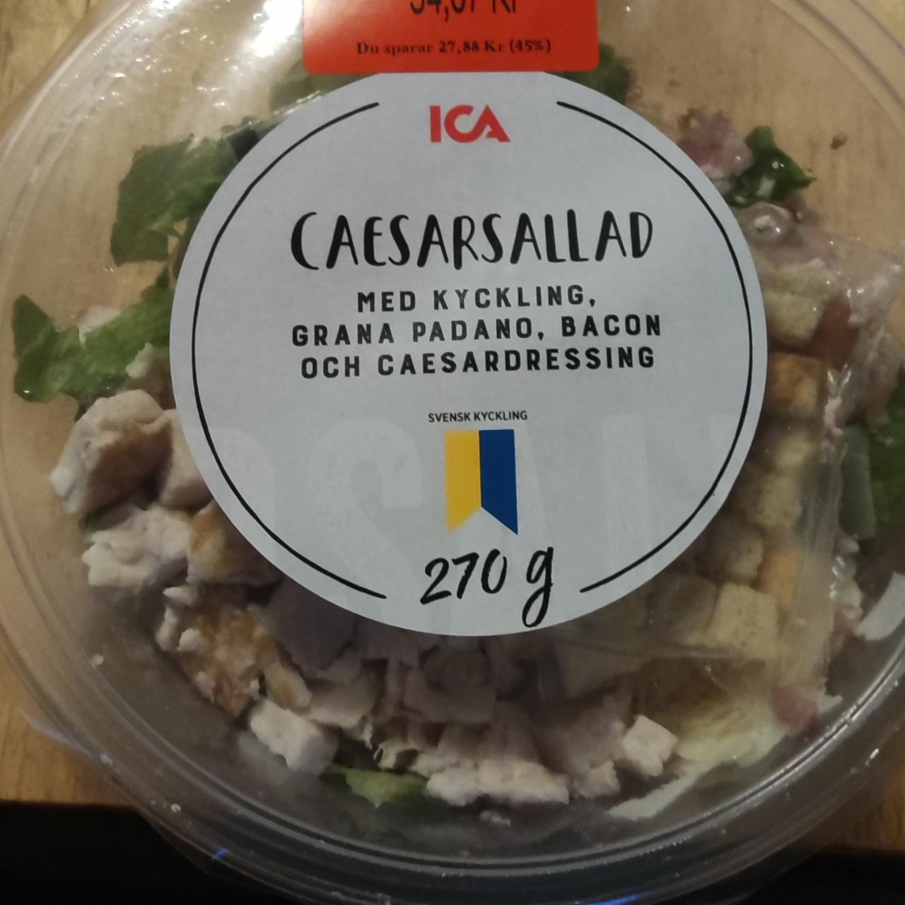 Фото - Caesarsallad med kyckling, Grana Padano ICA