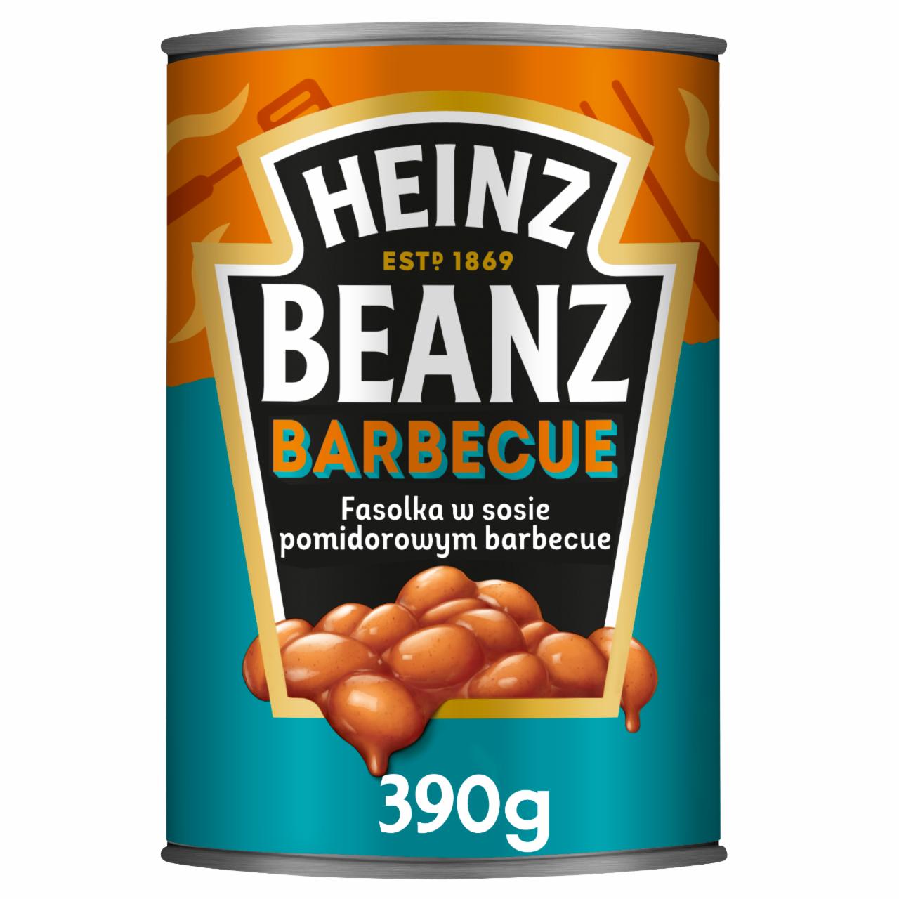 Фото - Квасоля консервована в томатному соусі барбекю Barbecue Beanz Heinz