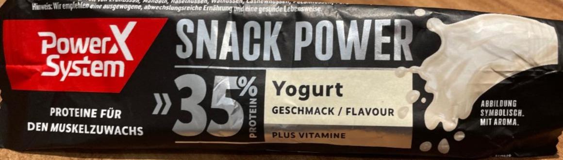 Фото - Батончик протеїновий 35% Protein Bar Youghurt Power System