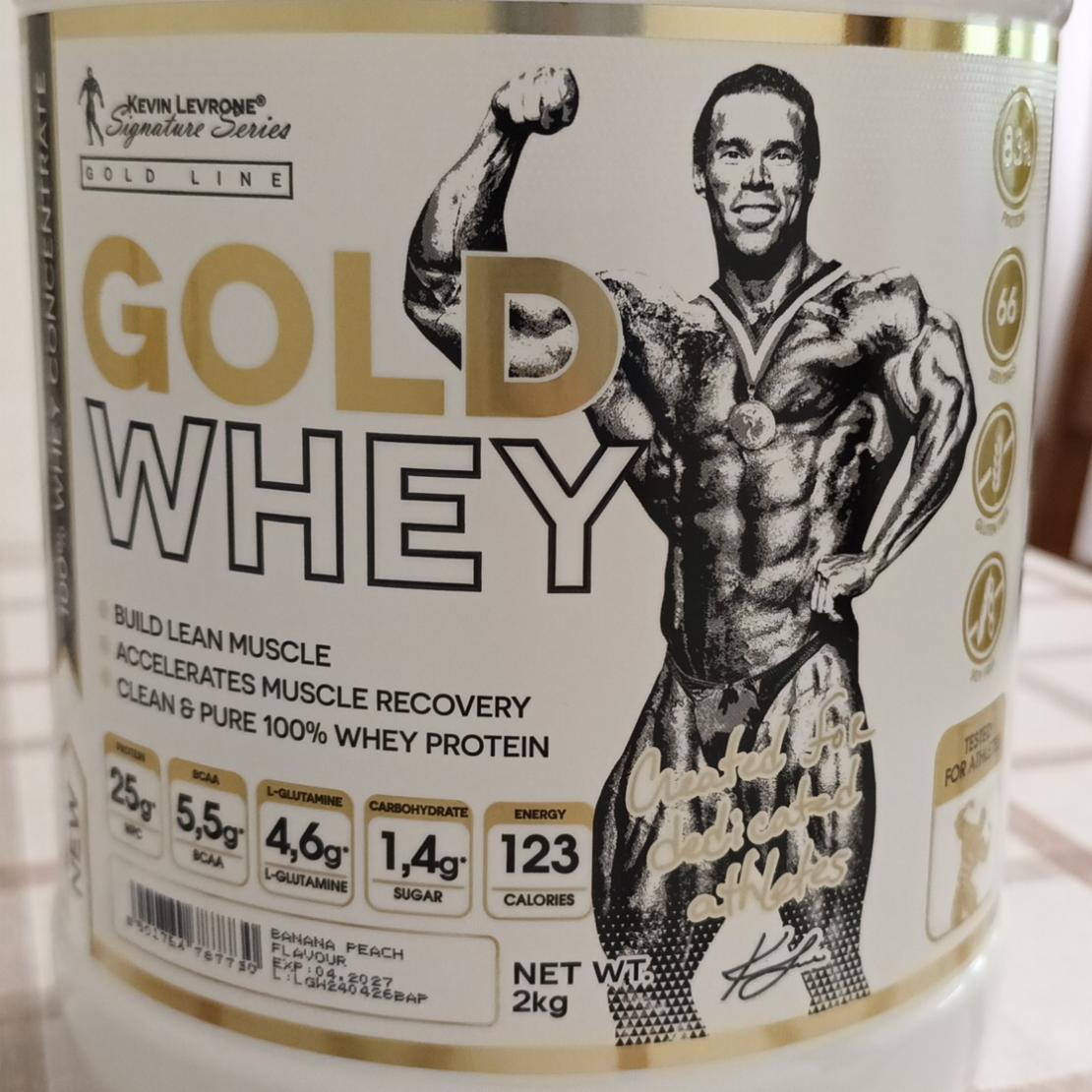 Фото - Протеїн Gold Whey Kevin Levrone