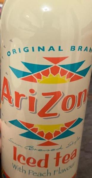 Фото - Iced tea with Peach flavour Arizona