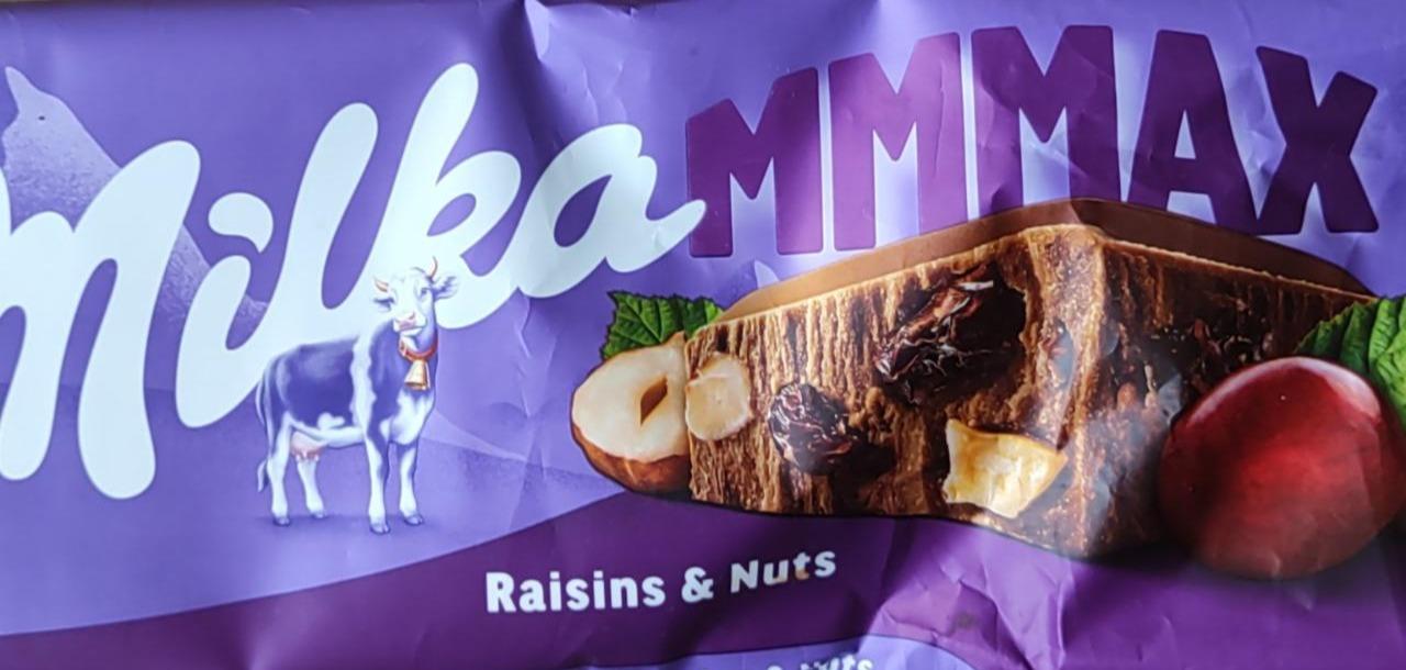 Фото - Raisins & nuts mmmax Milka