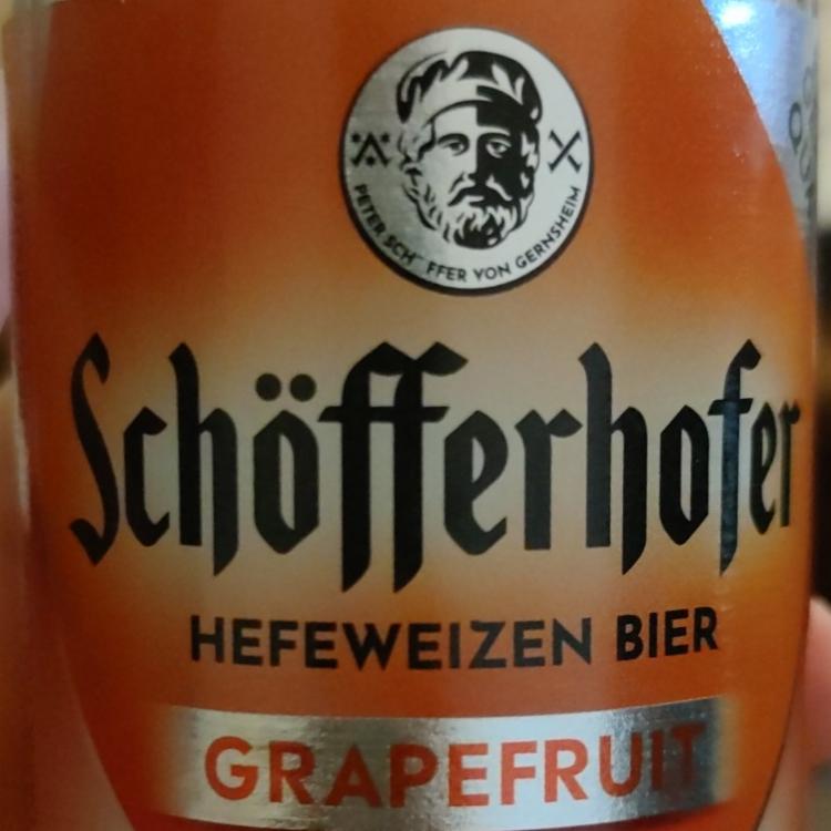 Фото - Пиво спеціальне пшеничне нефільтроване Grapefruit Schofferhofer