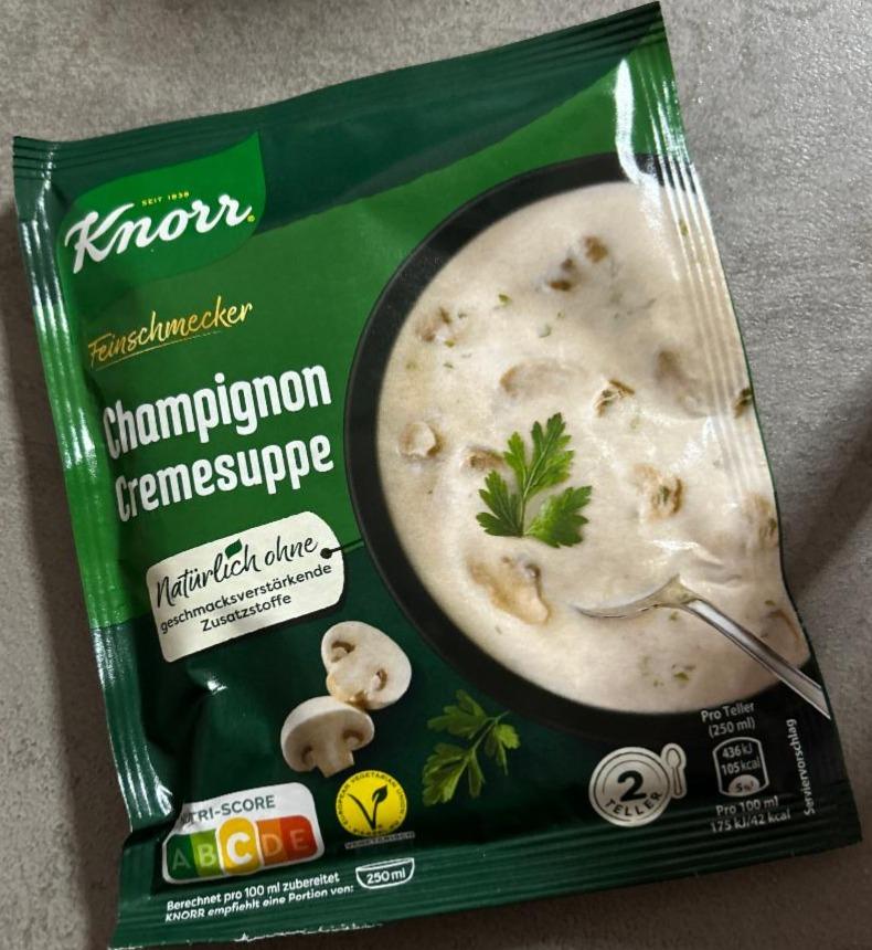 Фото - Champignon Cremesuppe Knorr