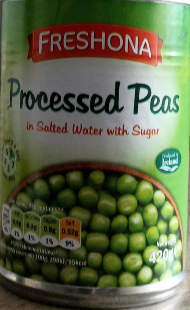 Фото - Processed peas Freshona