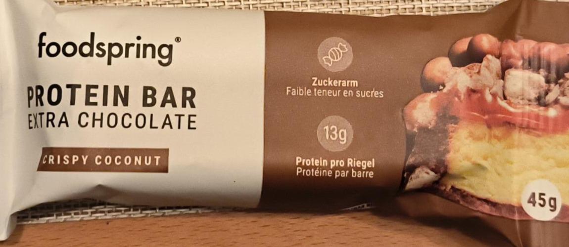 Фото - Protein Bar Extra Chocolate Foodspring