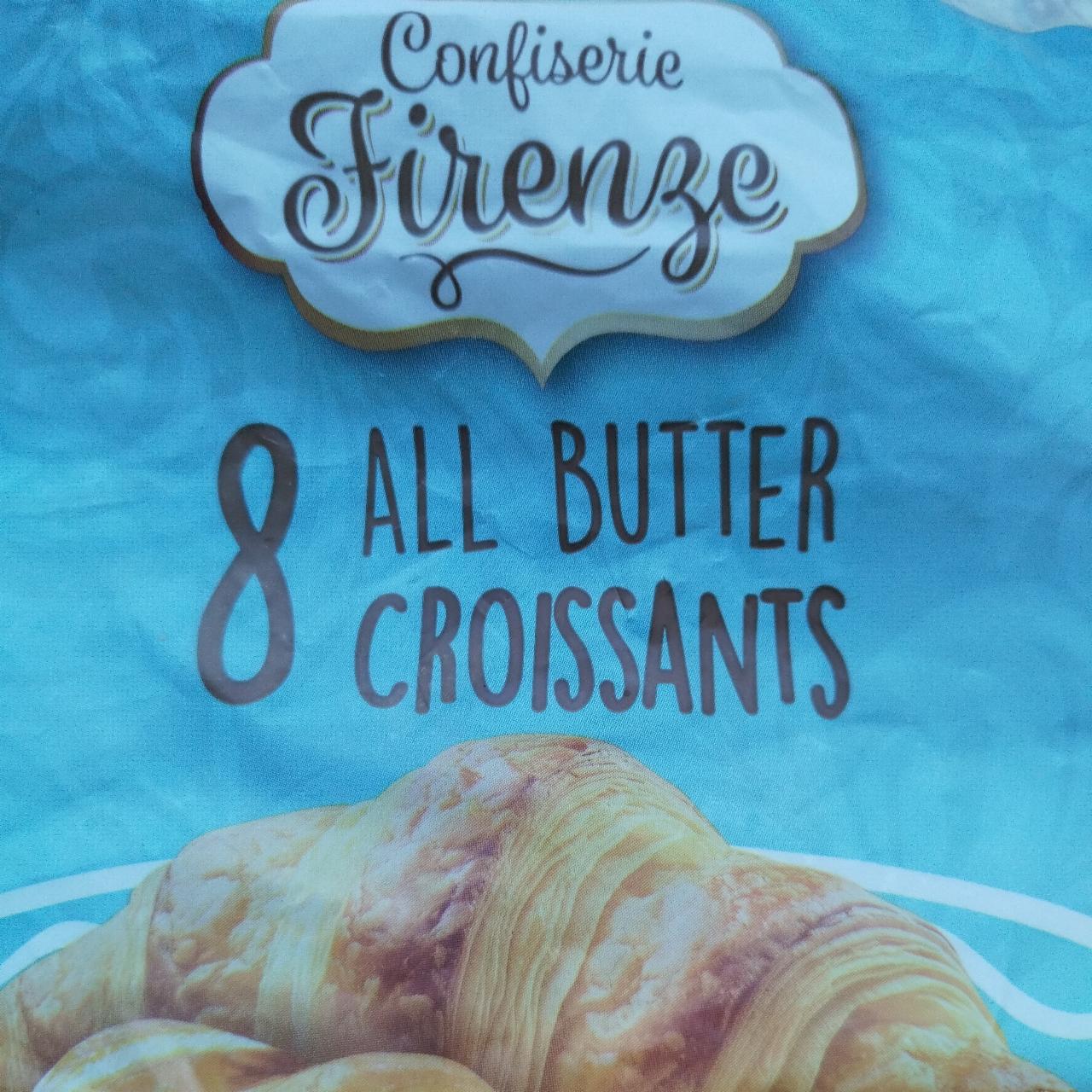 Фото - Круасани заморожені 8 All Butter Croissants Confiserie Firenze