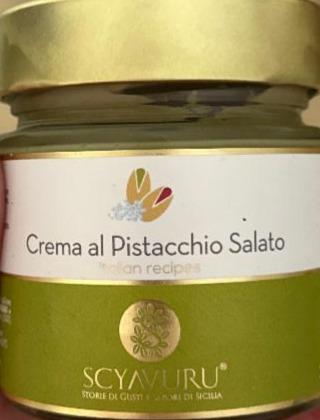 Фото - Паста фісташкова Crema al Pistacchio Salato Scyavuru