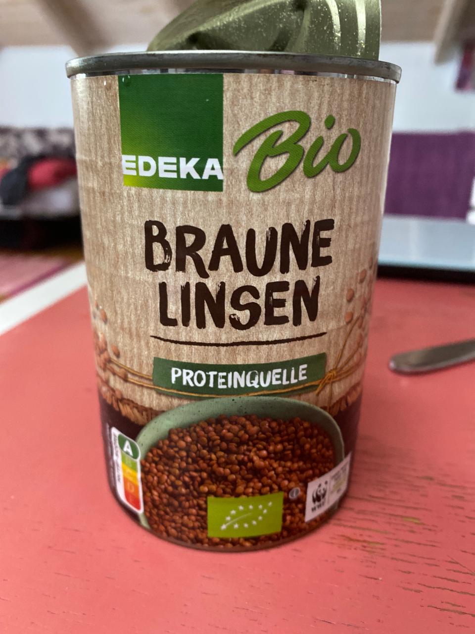 Фото - Braune Linsen Proteinquelle Bio Edeka