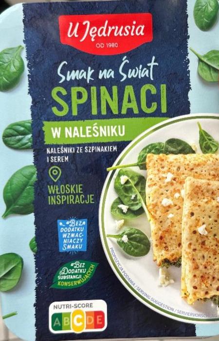 Фото - Spinaci w naleśniku U Jędrusia