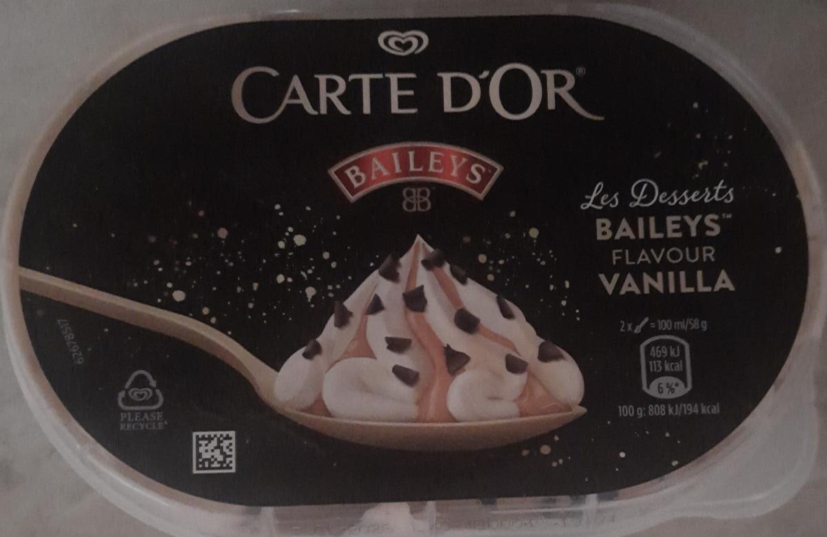 Фото - Baileys Ice Cream Dessert Tub Carte D'or