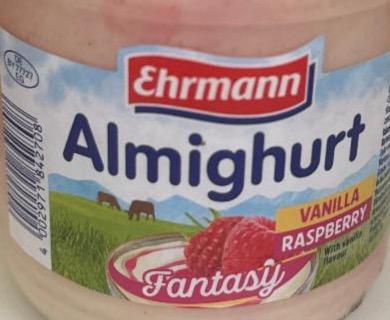 Фото - Almighurt vanilla raspberry fantasy Ehrmann