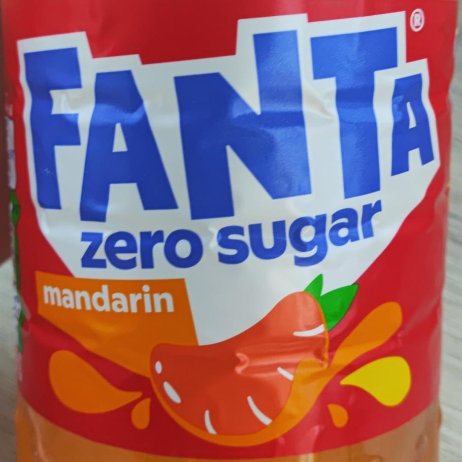 Фото - Напій газований Zero Sugar Mandarin Fanta