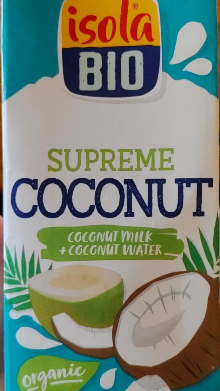 Фото - Кокосове молоко Supreme Coconut Isola Bio