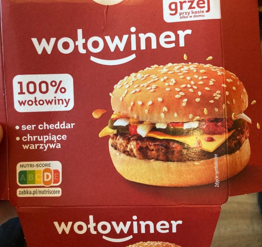 Фото - Burger z mięsa wołowego Wolowiner Żabka