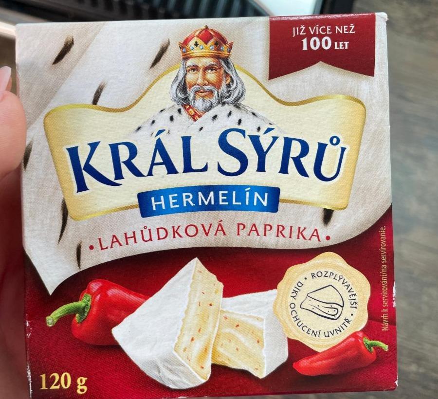 Фото - Hermelín lahůdková paprika Král Sýrů