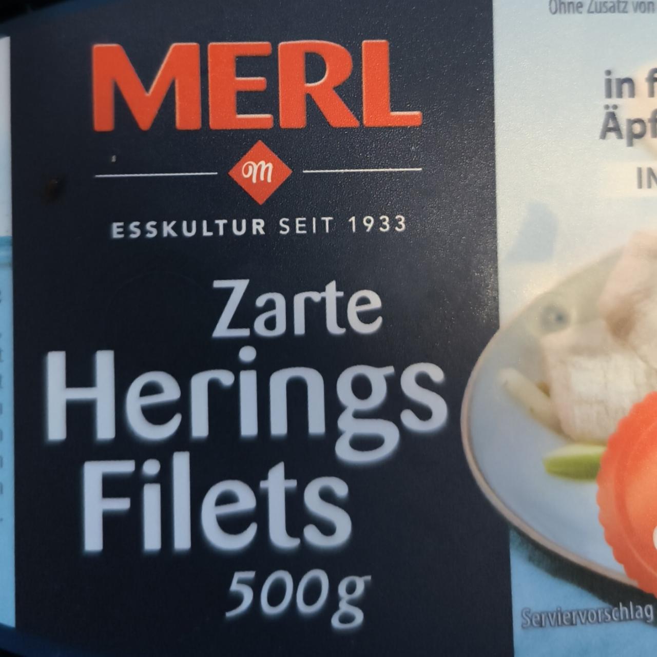 Фото - Zarte Herings Filets Merl