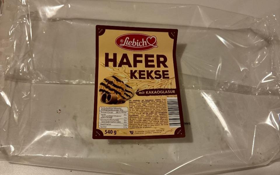 Фото - Haferkekse kakaoglasur Liebich