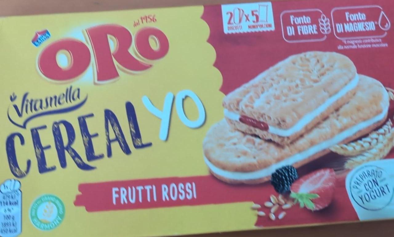 Фото - Vitasnella Cereal Yo Frutti Rossi Oro Saiwa