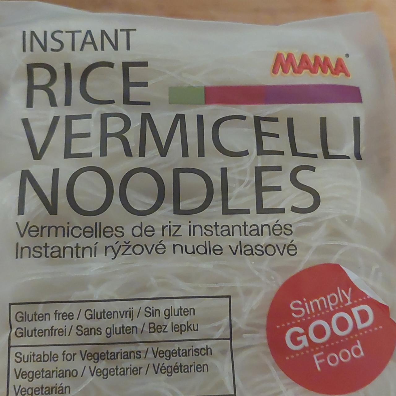 Фото - Instant Rice Vermicelli Noodles Mama