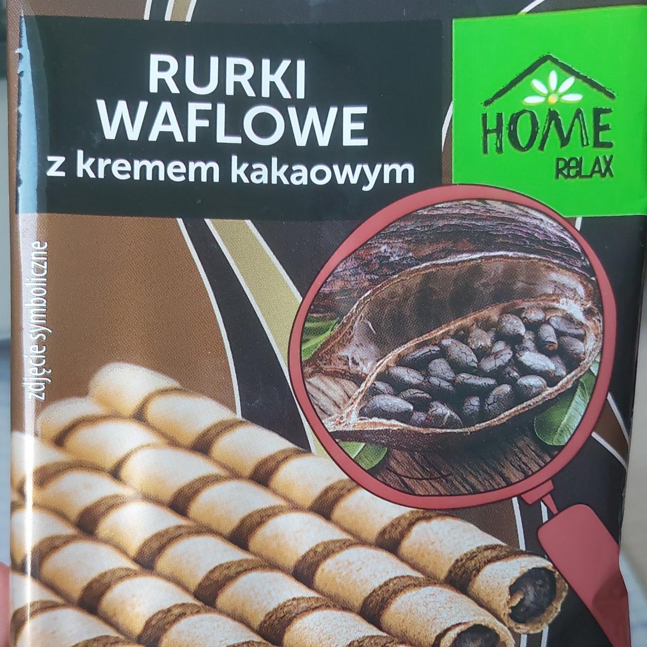 Фото - Rurki Waflowe z kremem kakaowym Home Relax