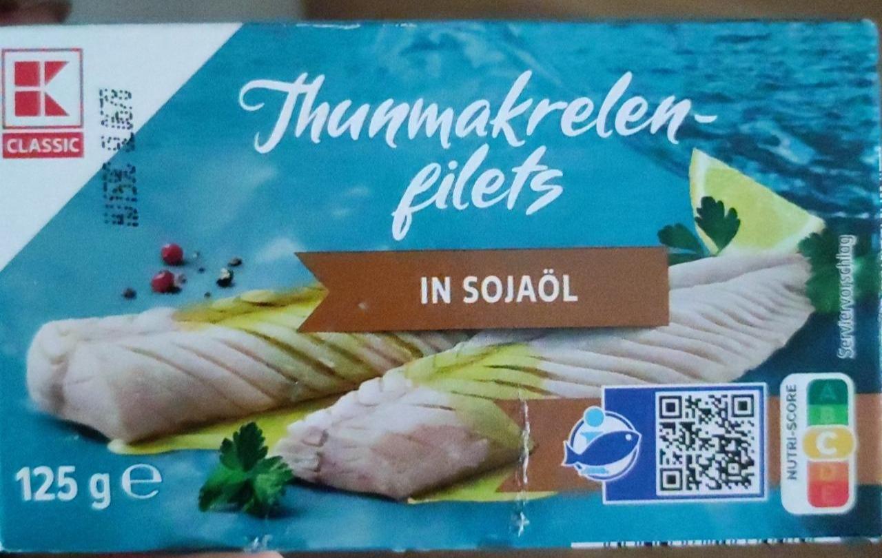 Фото - Thunmakrelen-filets in sojaöl K-Classic