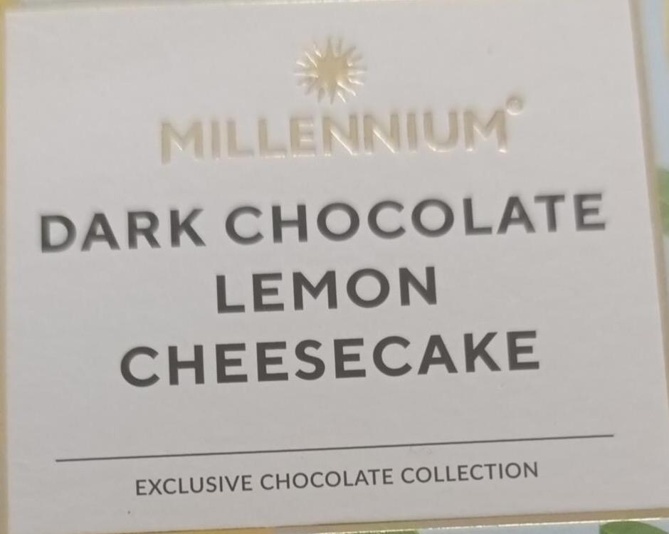 Фото - Dark chocolate lemon cheesecake Millennium