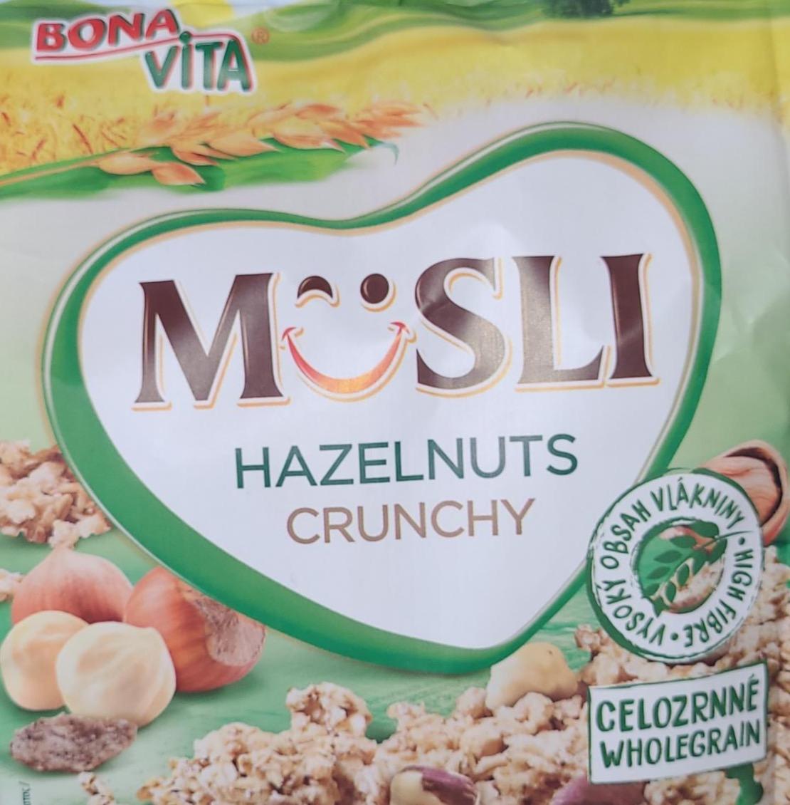 Фото - Müsli hazelnuts cruncy Bonavita