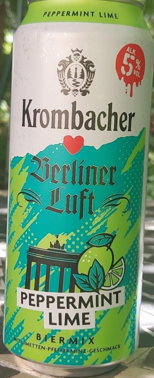 Фото - Berliner luft peppermint lime Krombacher