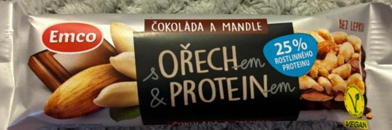 Фото - Cokolada a Mandle Orech & Protein Emco