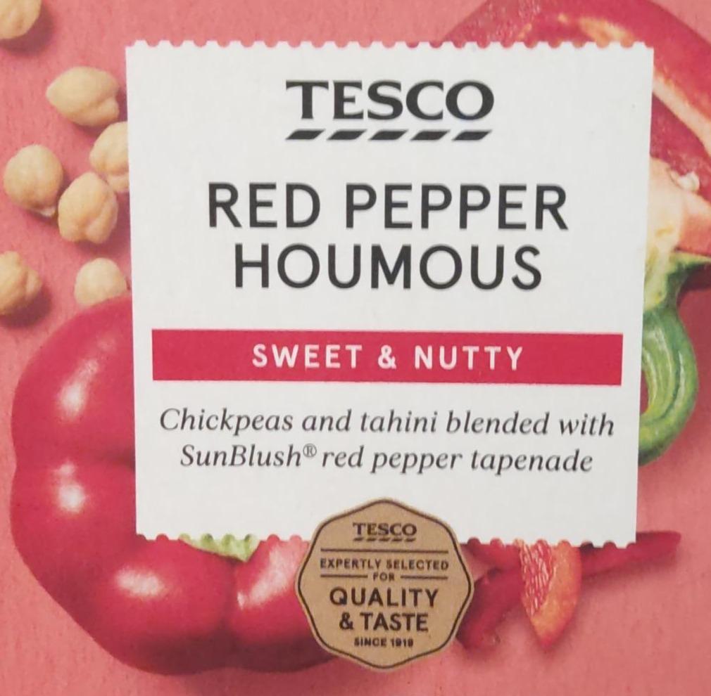 Фото - Red pepper houmous Tesco