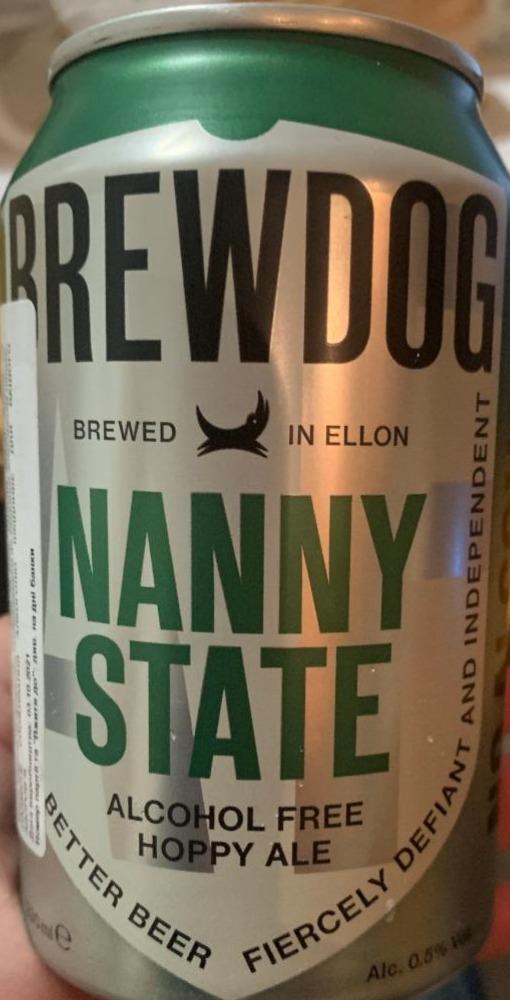 Фото - Пиво безалкогольне Nanny State Hoppy Ale Brewdog