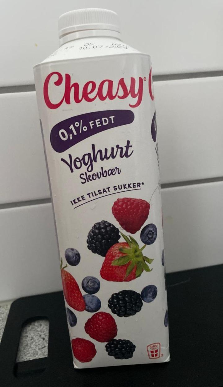 Фото - Йогурт 0.1% з лісовими ягодами без цукру Yoghurt Cheasy