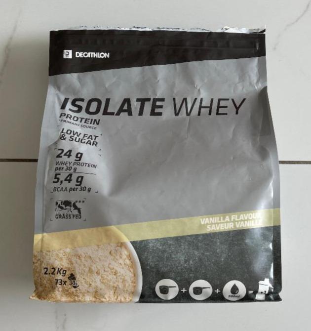 Фото - Протеїн Isolate Whey Vanilla Flavour Decathlon