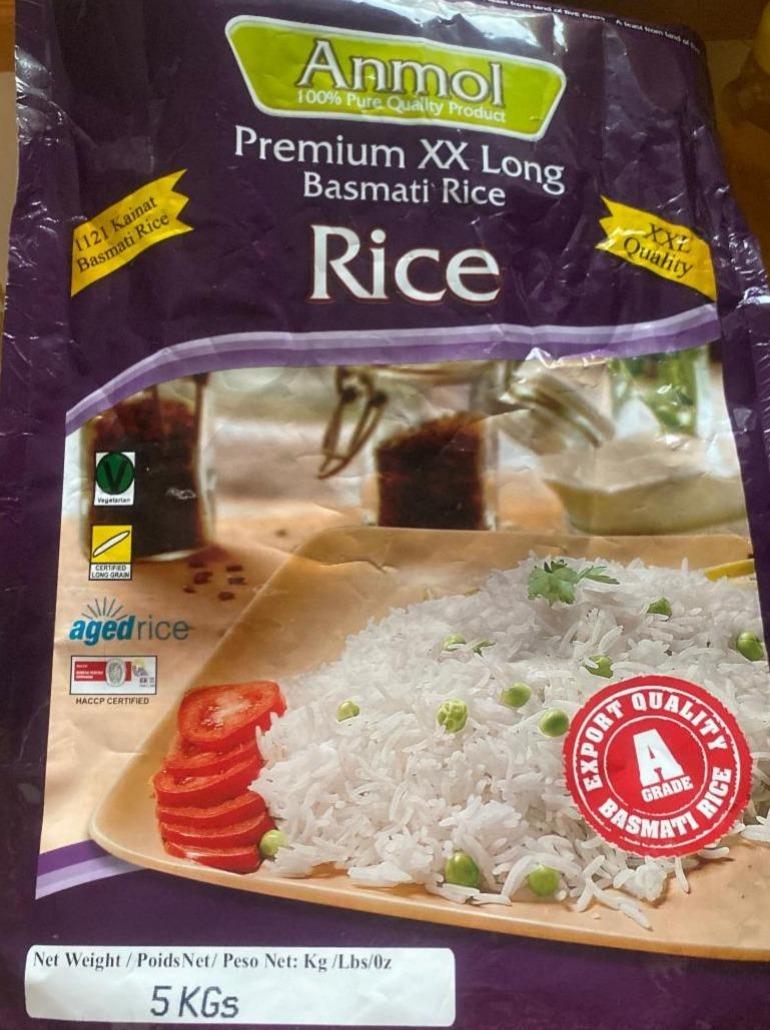 Фото - Premium XX long basmati rice Anmol