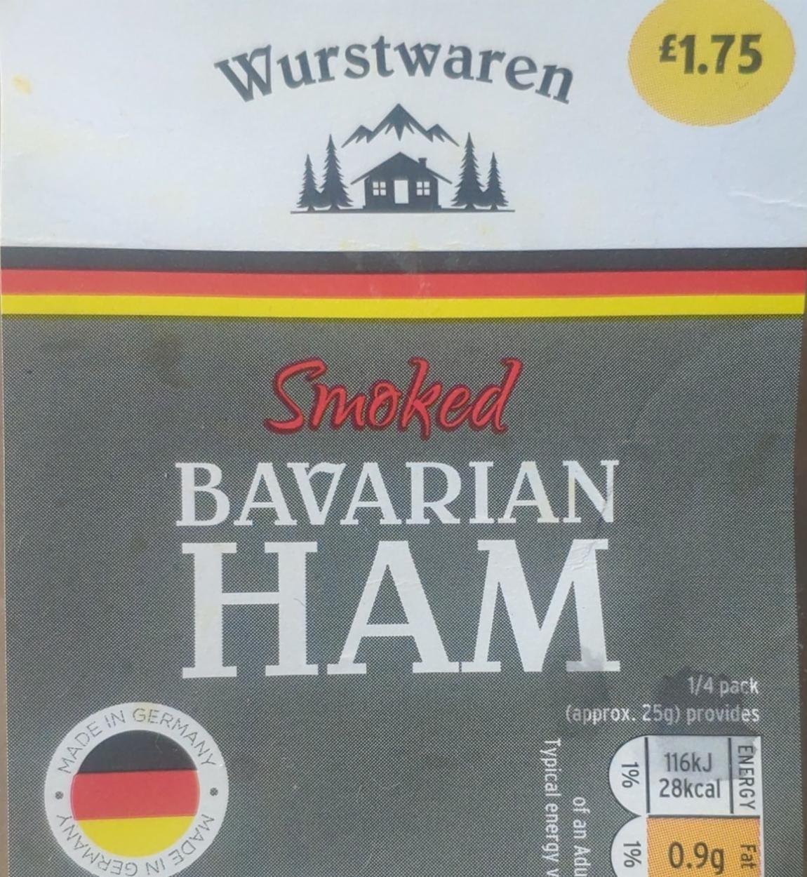 Фото - Smoked Bavarian Ham Wurstwaren