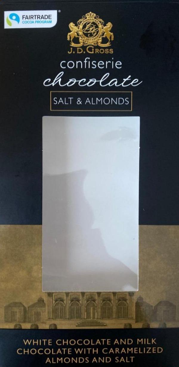 Фото - Confiserie chocolate Salt & Almonds J. D. Gross