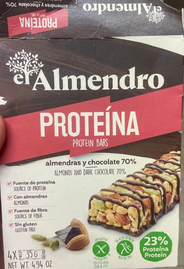 Фото - Protein bars El Almendro