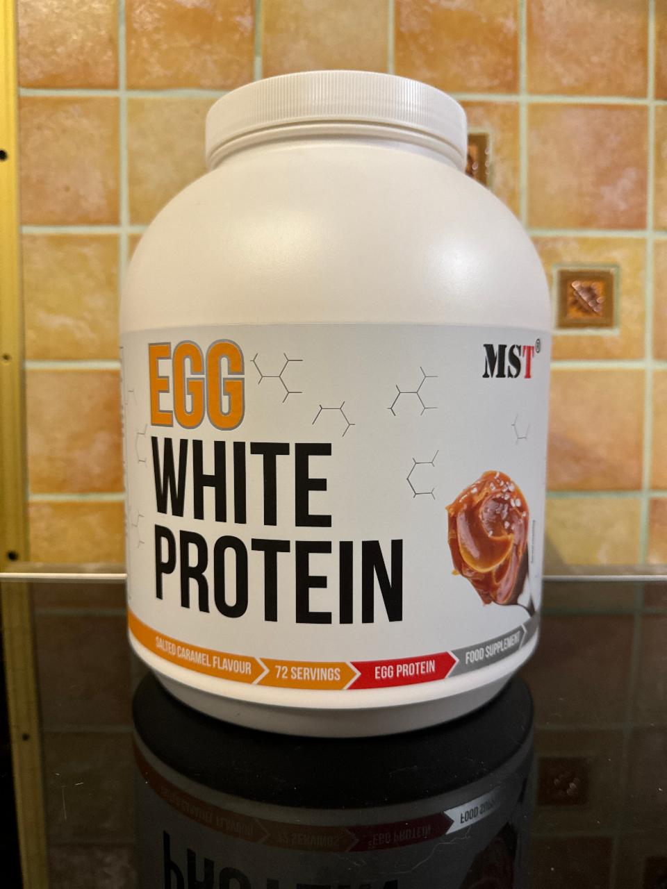 Фото - Протеїн яєчний Egg Protein Salted Caramel MST