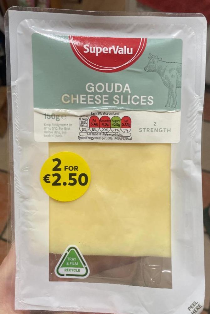 Фото - Gouda cheese slices SuperValu