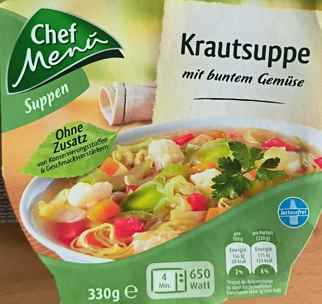 Фото - Krautsuppe mit buntem Gemüse Chef Menu