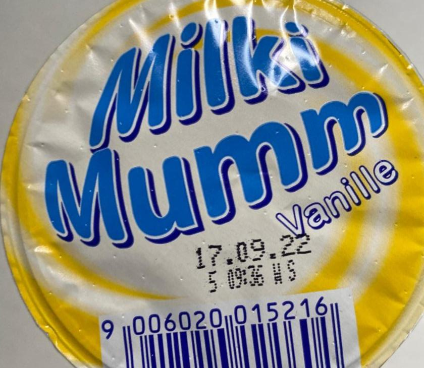 Фото - Десерт зі сметаною Mumm Ваніль Milky