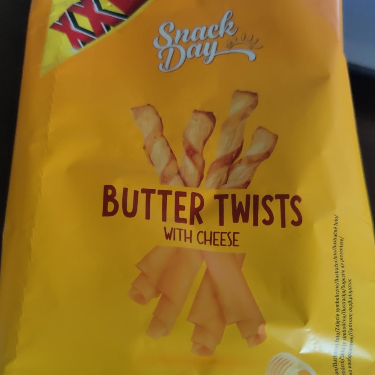 Фото - Butter Twists With Cheese Snack Day