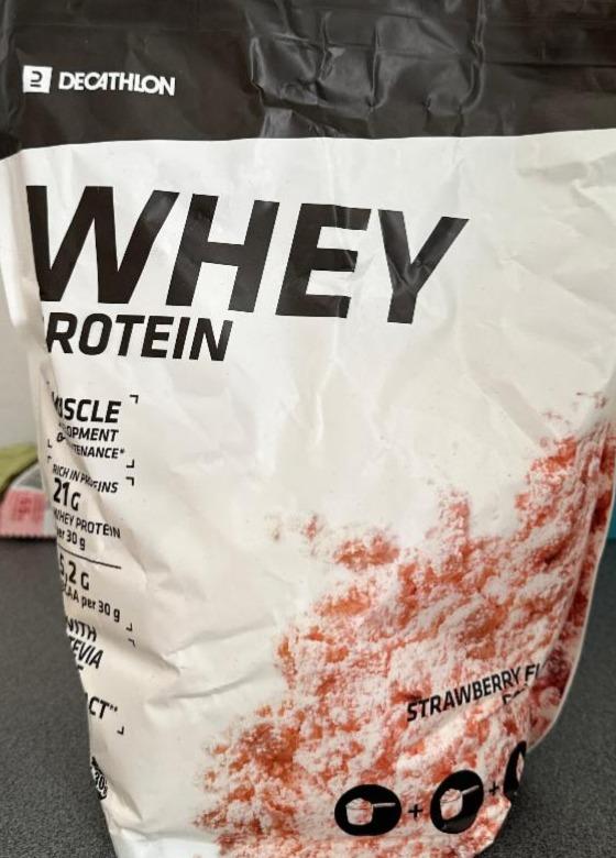 Фото - Whey protein goût fraise Decathlon