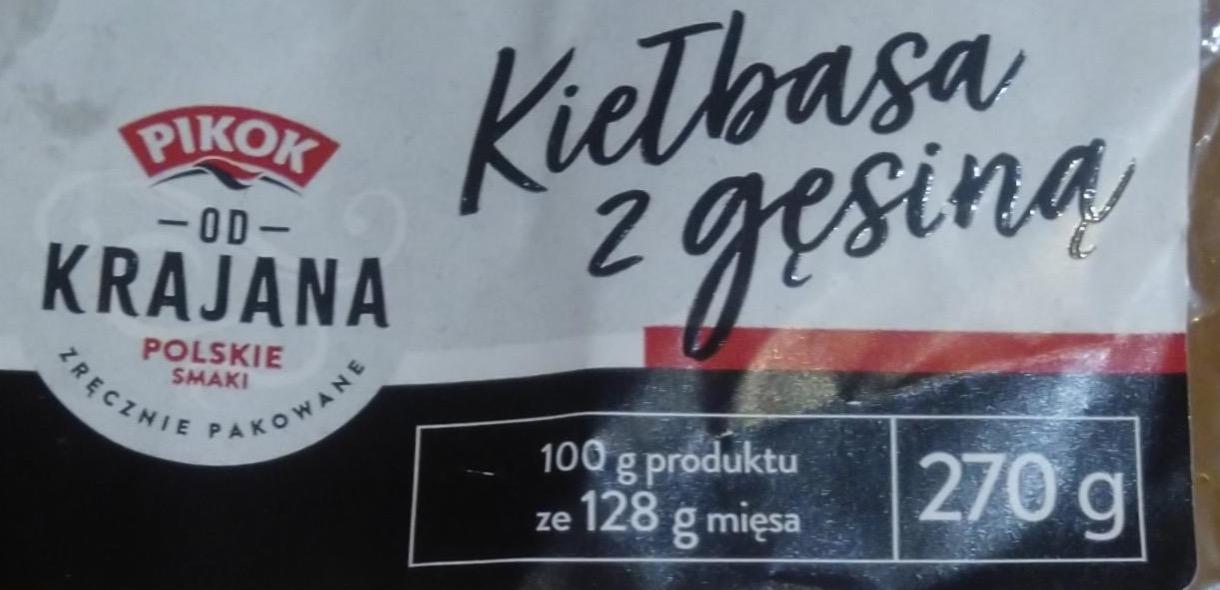 Фото - Kiełbasa z gęsiną Pikok